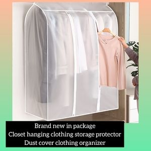 hanging closet clothing storage protector Dust cover bag closet organizer
